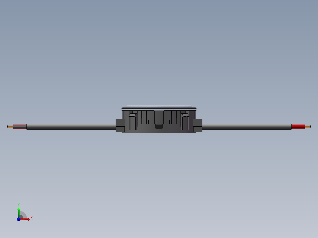 LED点光源三维SW2016带参前视图