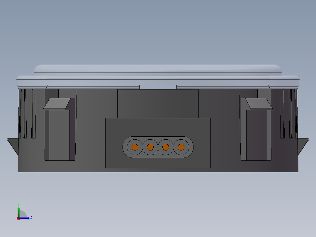 LED点光源三维SW2016带参左视图