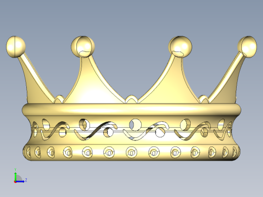 儿童王冠左视缩略图