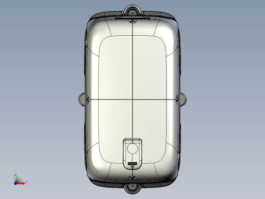 无人快递车无人运输车机器人AGV小车前视缩略图
