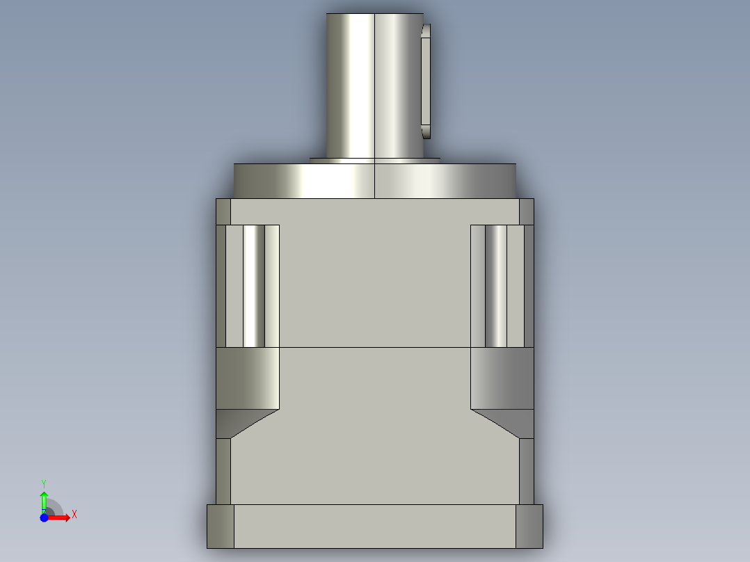 斜齿PGH180-L1 42-180-215-M14 LR92-12B.STEP前视图