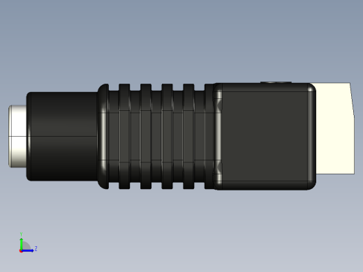 电容器 二极管 电阻器-STEP Barrel-Jack Socket Terminal左视缩略图