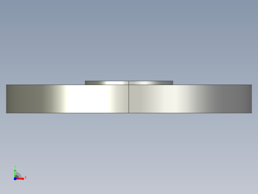 船舶管路系统SeaCor_Blind Flange_37J153007_0.75in前视缩略图