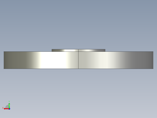船舶管路系统SeaCor_Blind Flange_37J153007_0.75in后视缩略图