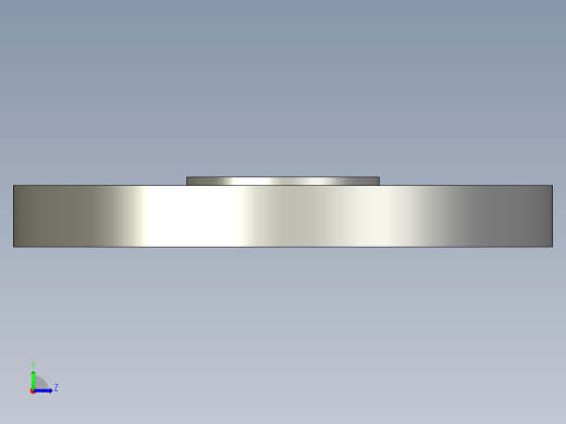 船舶管路系统SeaCor_Blind Flange_37J153007_0.75in左视缩略图