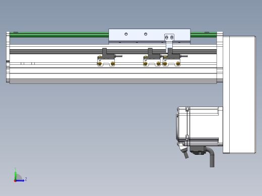 MTH丝杆半封闭模组MT120BS-BM-200W左视缩略图