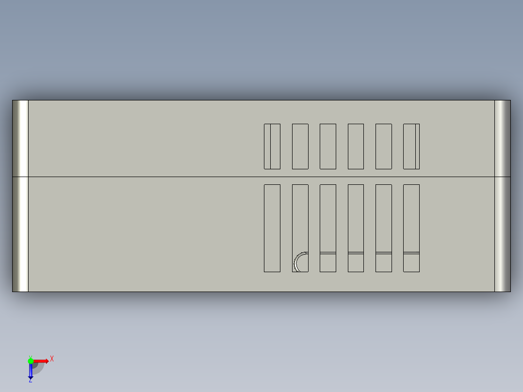 烙铁电源俯视图