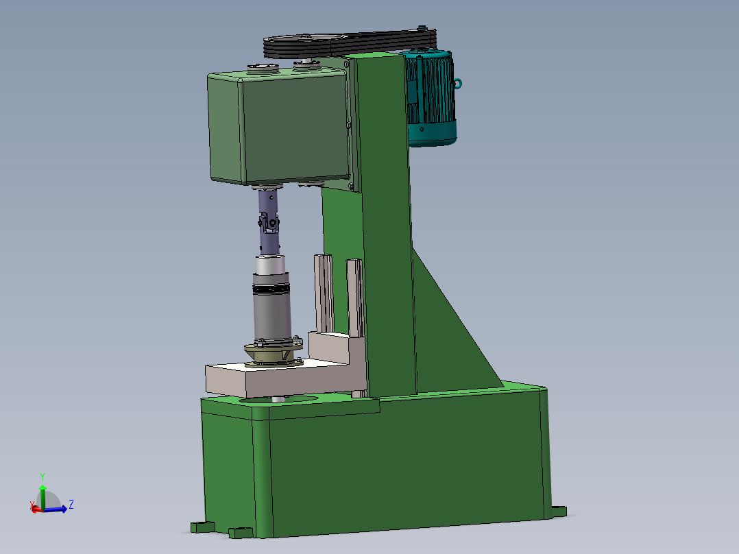 缸套专用珩磨机整体设计