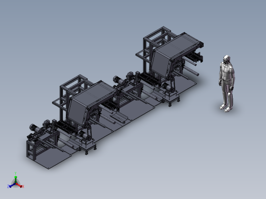 收卷机sw22正等轴测缩略图