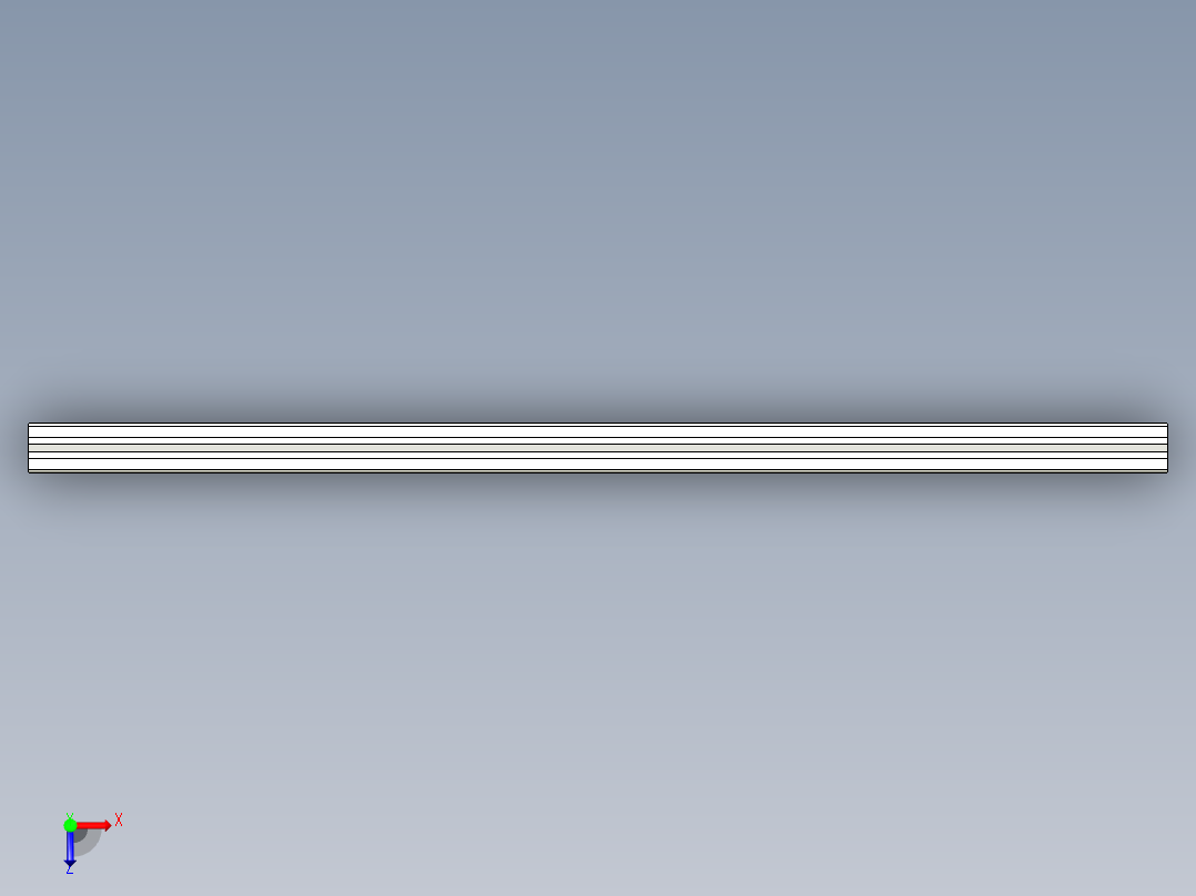 2020 挤出型材和配件俯视图