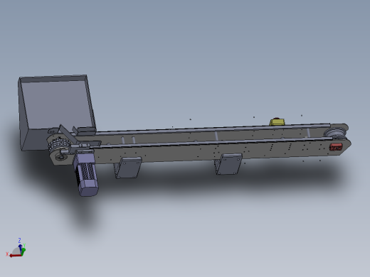 贴标机配套链板输送机