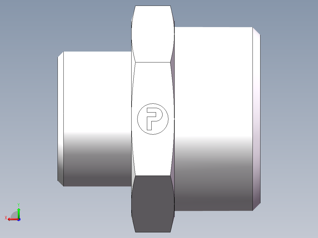 直通变径-GR、1C-22-30后视图