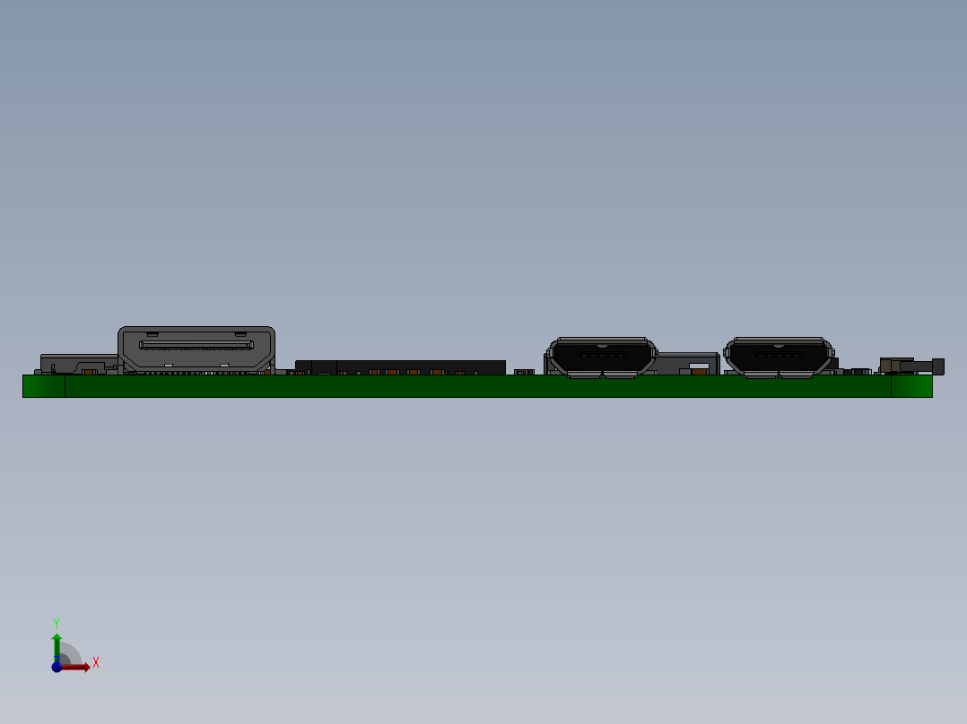 树莓派(27)前视图