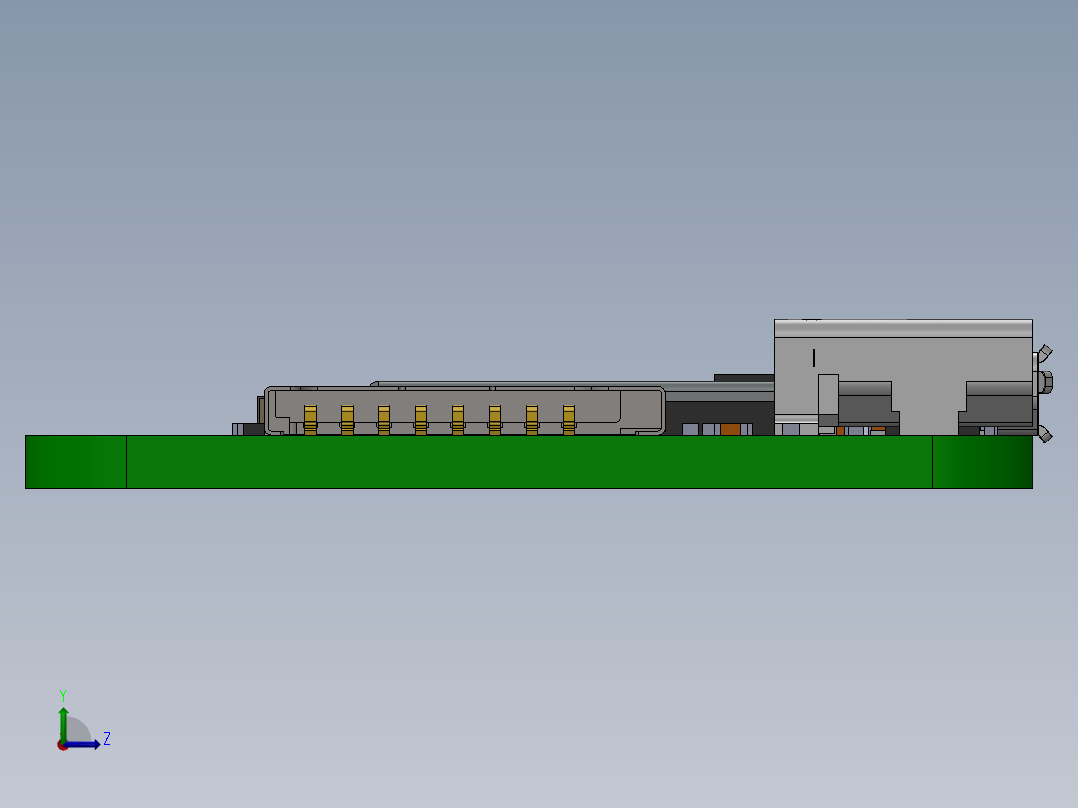 树莓派(27)左视图