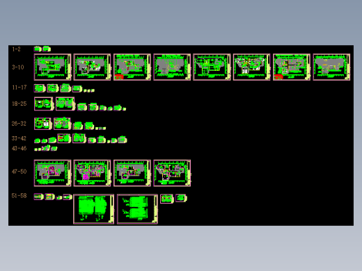 [施工图]湖北某青少年教育活动中心设计图（含效果）