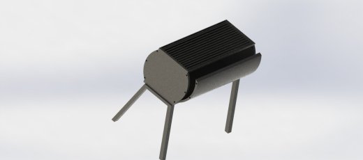 烧烤架 烧烤箱 3D模型SolidWorks三维设计图缩略图