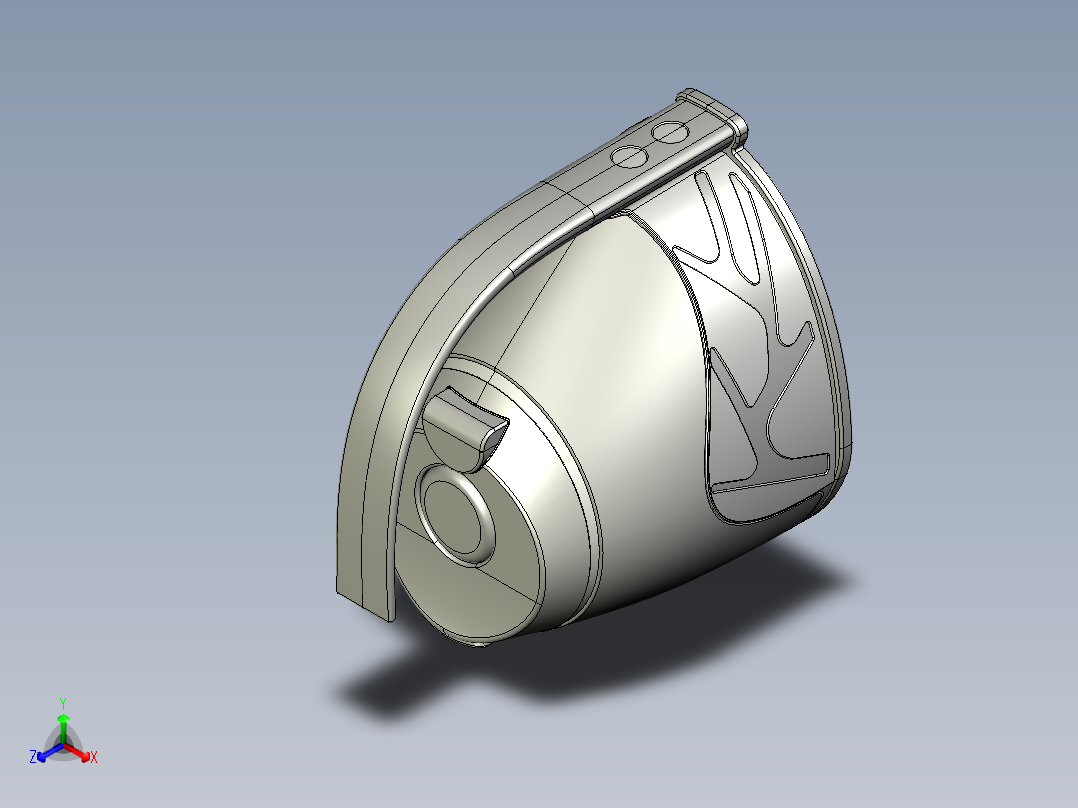 热水壶正等轴测图