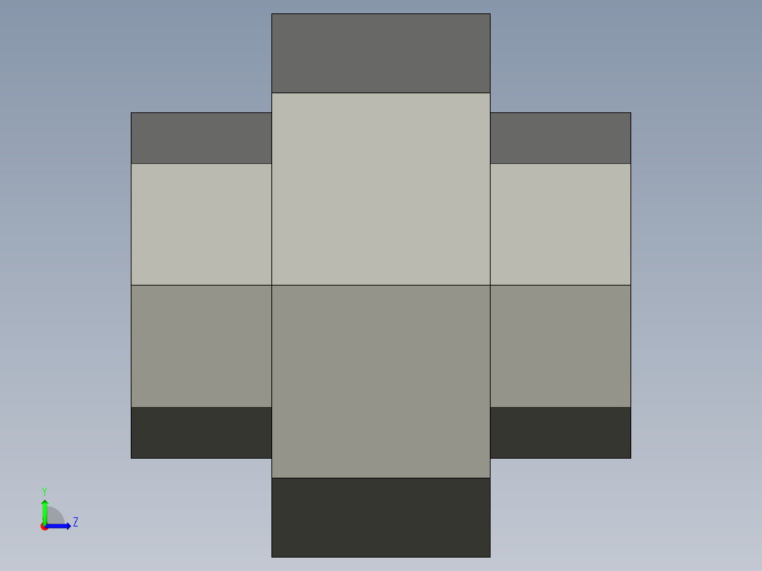 螺纹管活接-等径内丝直通 DN10左视图