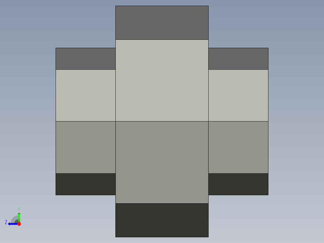 螺纹管活接-等径内丝直通 DN10右视图