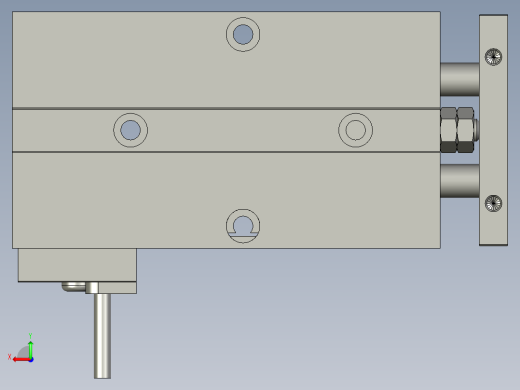 XH双轴气缸料仓-TN10X30S(0)+(CMSJ-2)后视缩略图