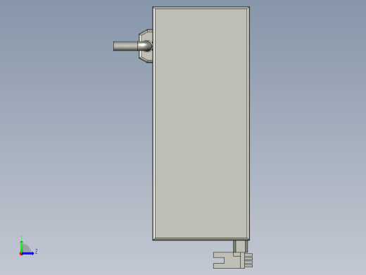 YWP200K4-07A-01-00送片组件左视缩略图
