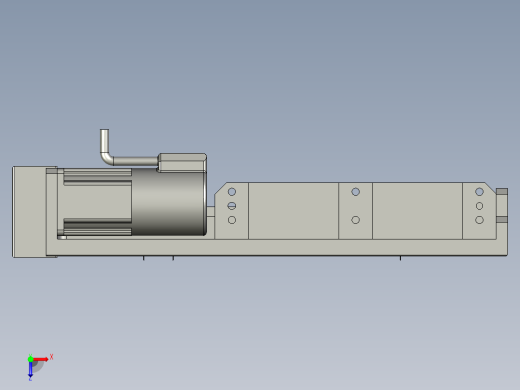 YWP200K4-07A-01-00送片组件俯视缩略图