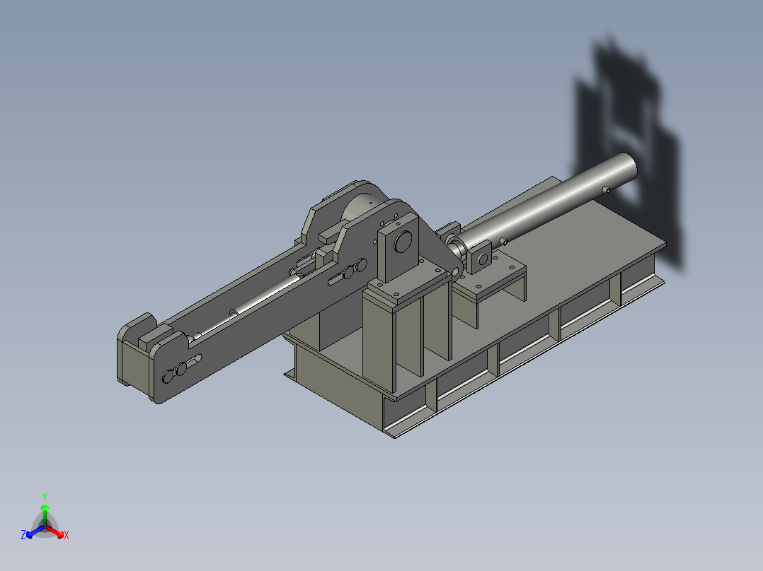 PZ3-MZ04-00空模立模机主视图