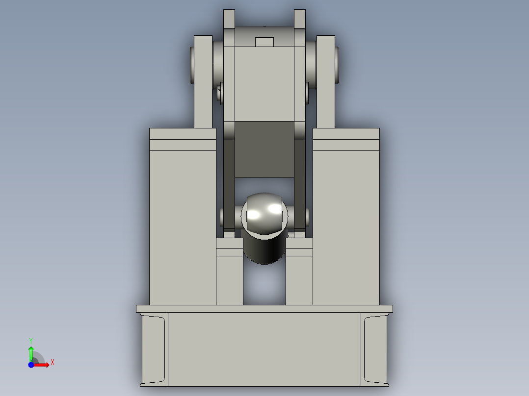 PZ3-MZ04-00空模立模机前视图