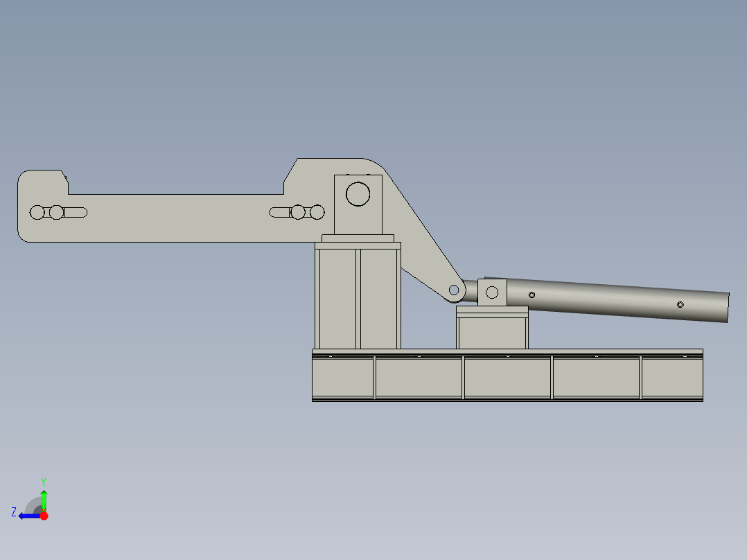 PZ3-MZ04-00空模立模机右视图