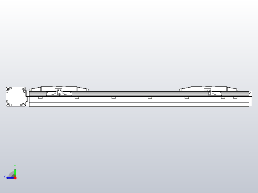 皮带直线轴双滑块型TPA-GCBS-150-P80-L175-DL-M75-N3右视缩略图