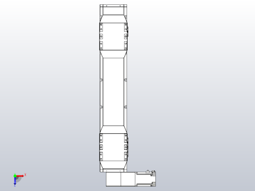 皮带直线轴双滑块型TPA-GCBS-150-P80-L175-DL-M75-N3俯视缩略图