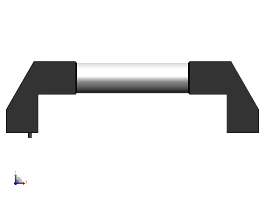 HY8315.7圆形长拉手[HY8315-7＼A=250]右视缩略图