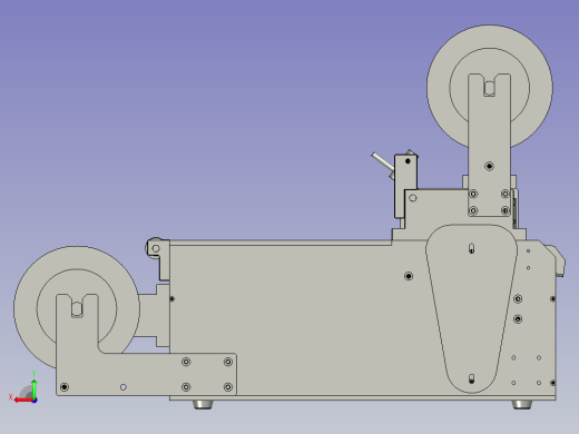 导光板自动吸附上贴膜机后视缩略图