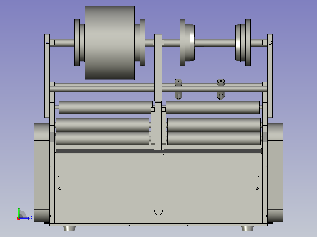 导光板自动吸附上贴膜机左视图