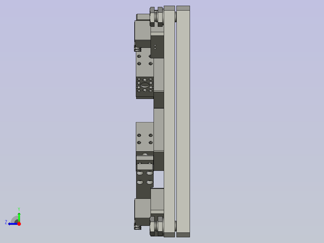 黄片预制总成右视图