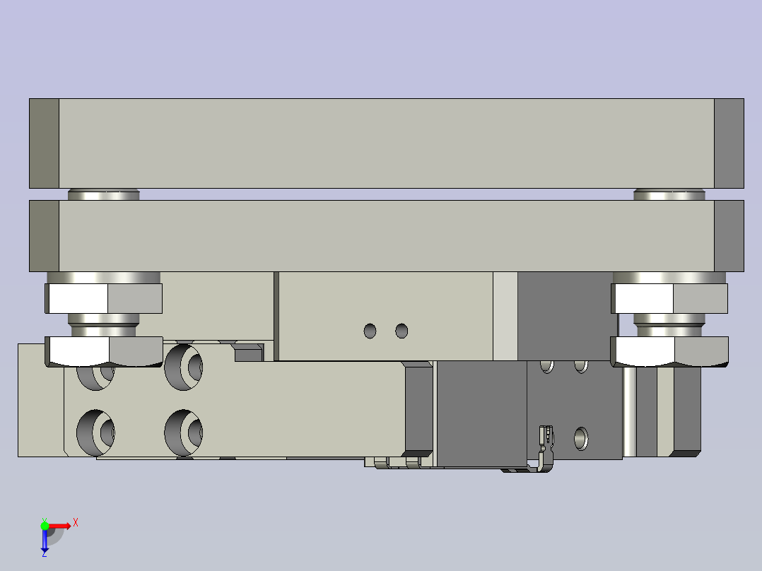 黄片预制总成俯视图