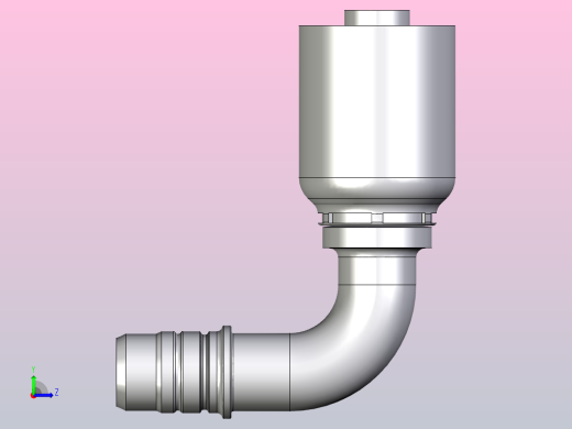标准液压接头1ET43-18-10左视缩略图