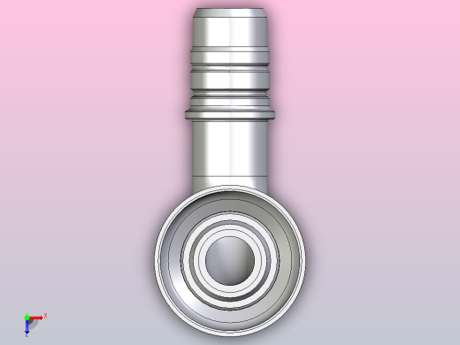 标准液压接头1ET43-18-10俯视缩略图