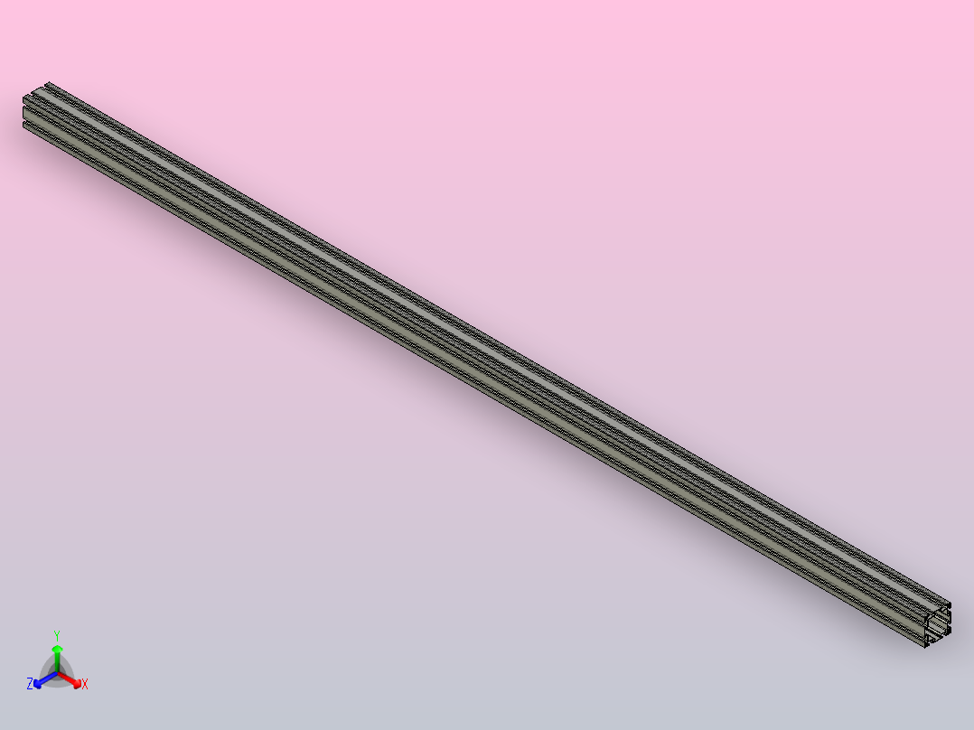 YCBL3X88-C1支撑梁主视图