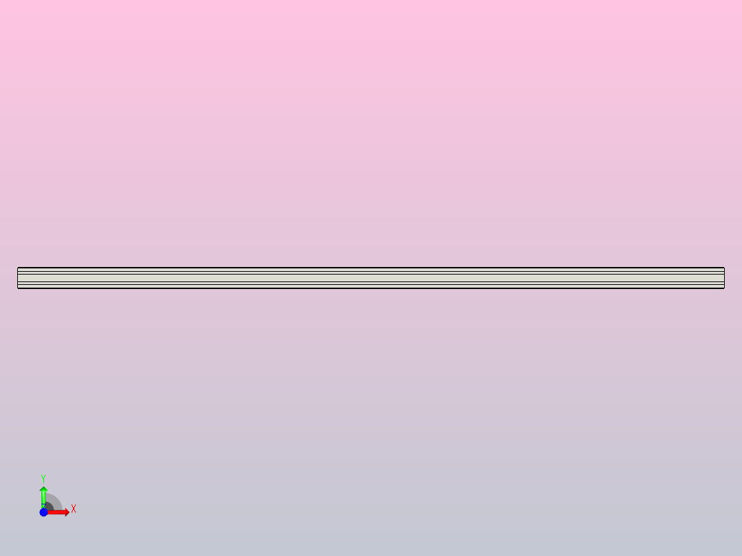 YCBL3X88-C1支撑梁前视图