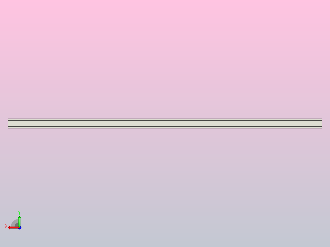 YCBL3X88-C1支撑梁后视图