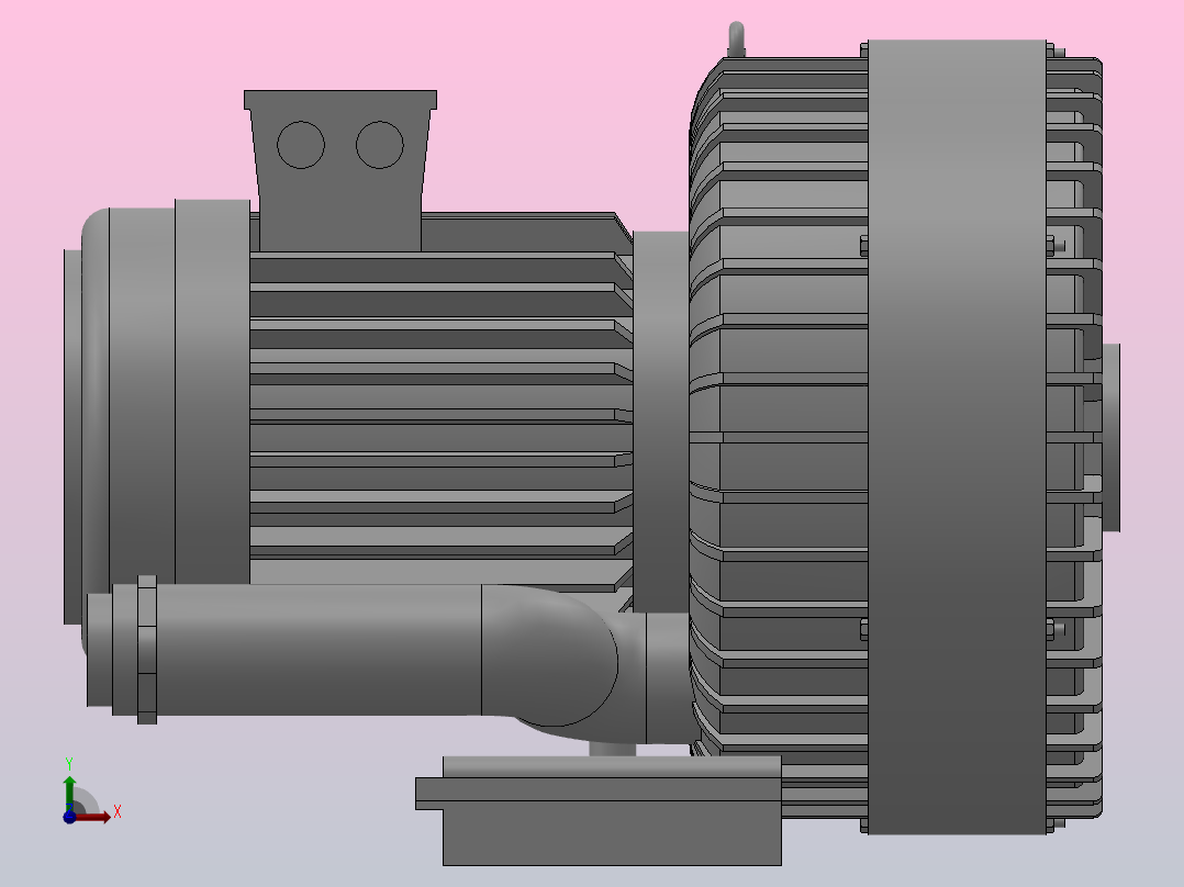 DG-640系列[DG-640-36]高压鼓风机‘高速风机前视图