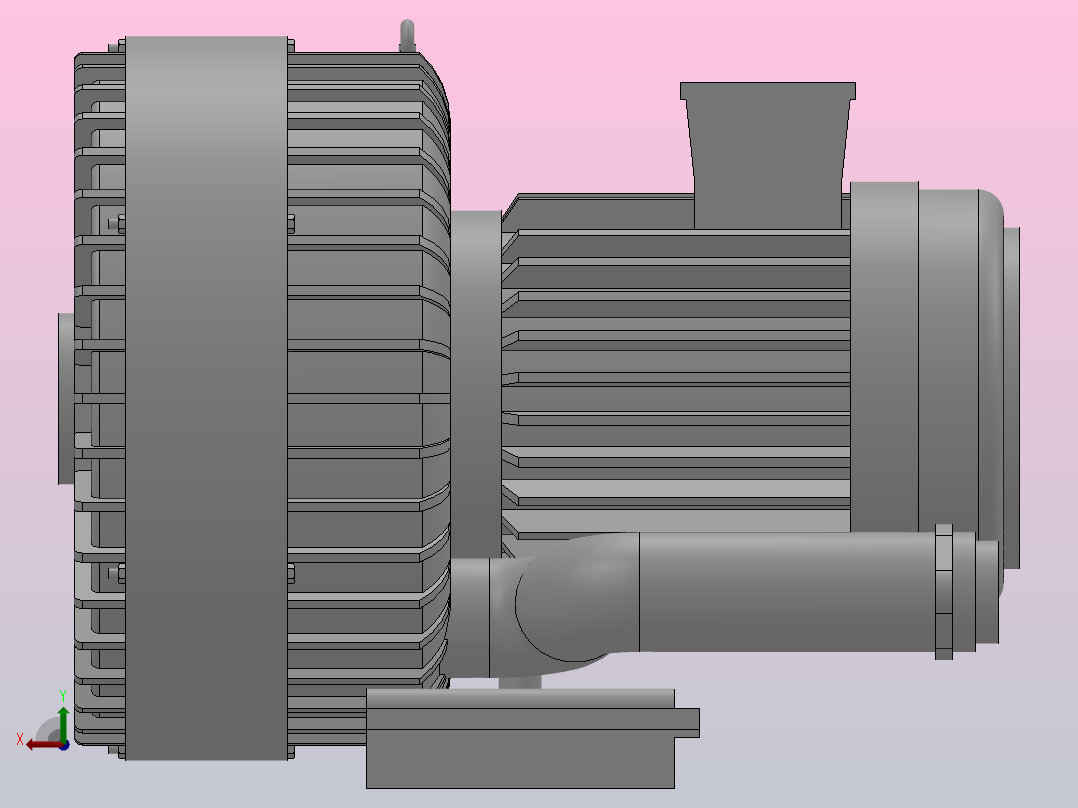 DG-640系列[DG-640-36]高压鼓风机‘高速风机后视图