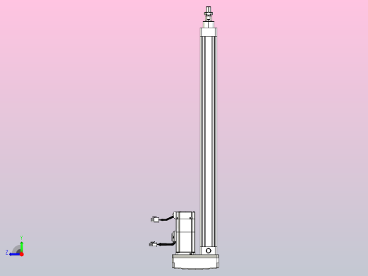 轻载电动缸TPA-ESR40-1210C-L550-MR-TC-W-P40-C3右视缩略图