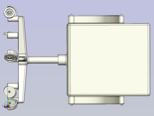 活动椅3D模型右视缩略图