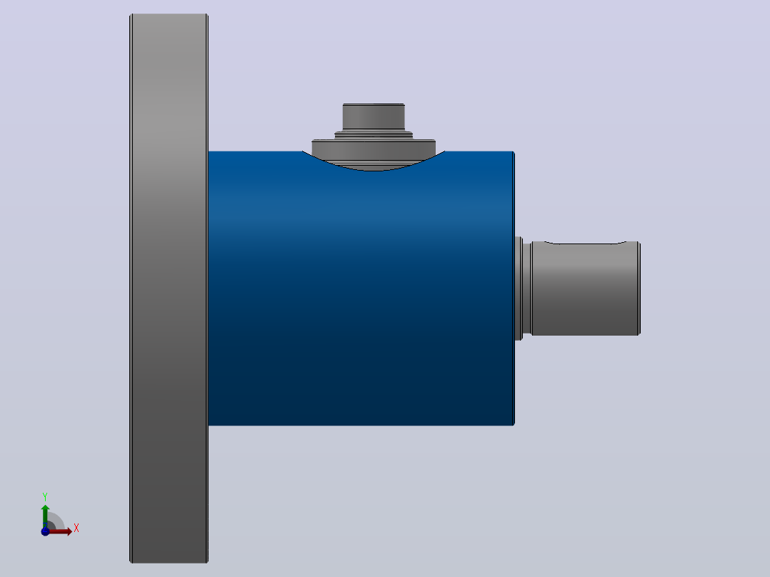 TQ-664F1-2系列扭矩传感器[0-0.2.0.5.1.2.3.5.10N.m]前视图