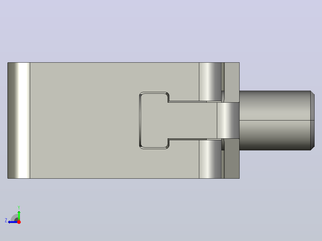 CCT22-M8电气元器件右视图