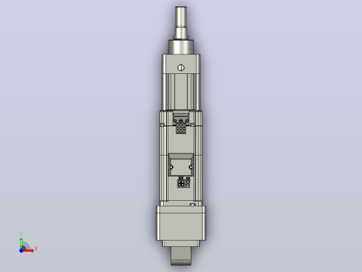 轻载电动缸TPA-ESR40-1210C-L50-MR-CA-W-P40-C3前视缩略图