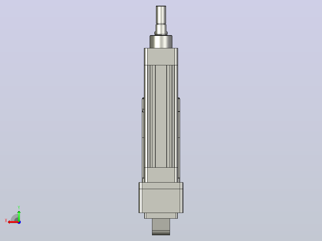 轻载电动缸TPA-ESR40-1210C-L50-MR-CA-W-P40-C3后视图