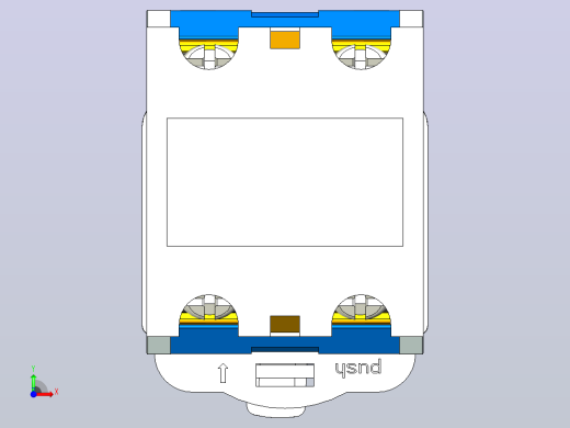 LAY39B-□XB按钮三维模型202204前视缩略图